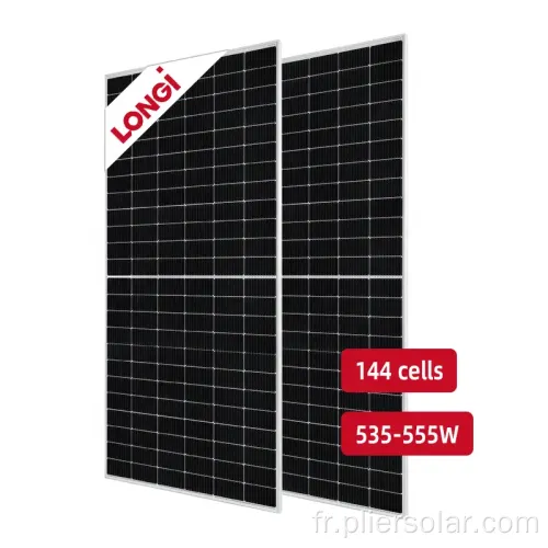 Panneaux solaires 555W Longi à prix bon marché